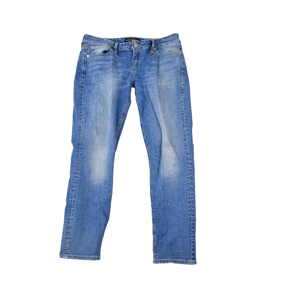 Lucky Brand Jeans Womens 6/28 (29x25) Lolita Crop‎ Blue Denim